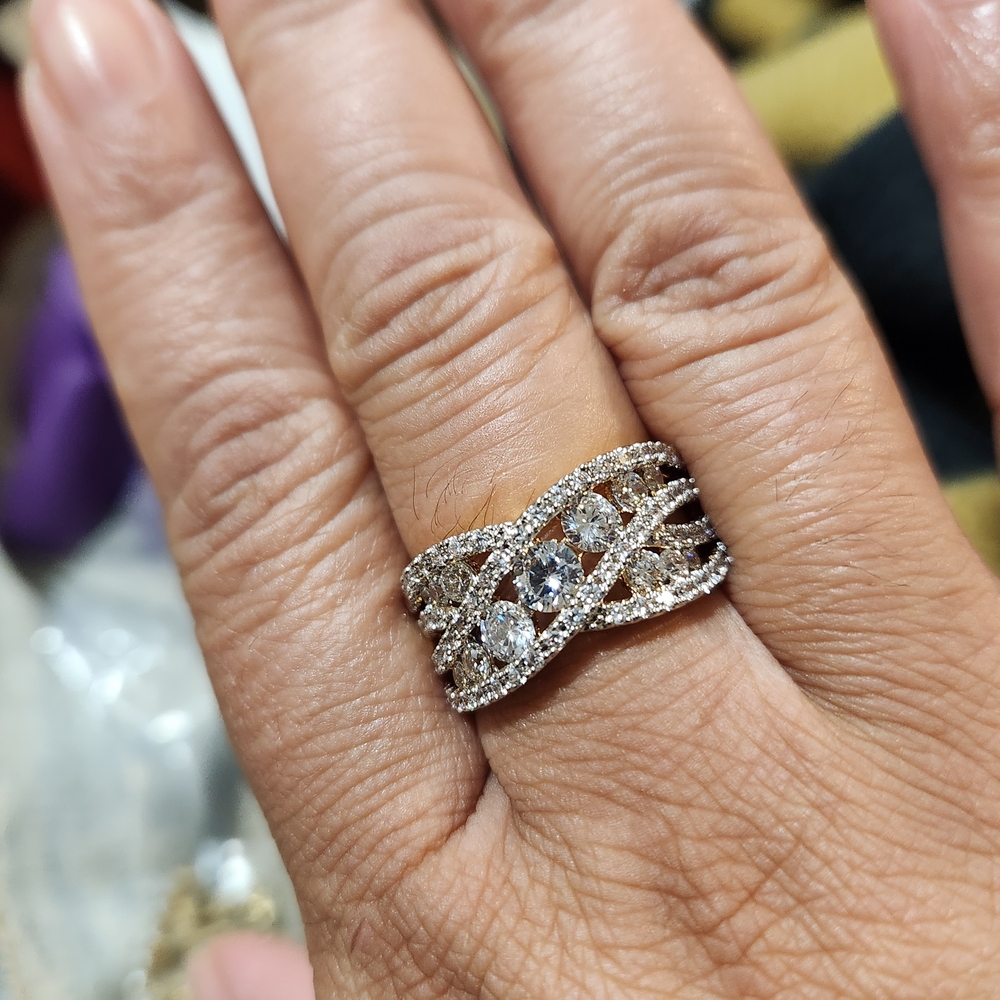 Danbury Mint 5 Ct. Kiss Ring